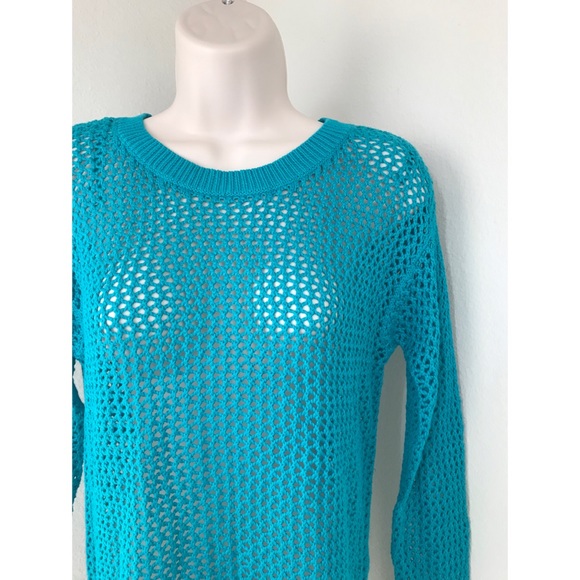 NWT Michael Kors Crochet Knit Sweater - Picture 2 of 7